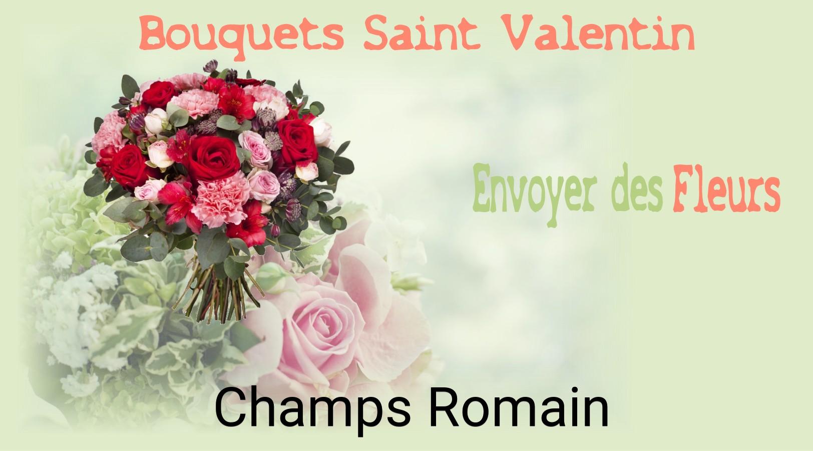 Roses de Saint-Valentin livrées à Champs-Romain